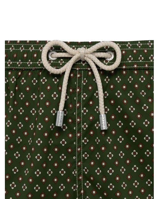 Mc2 Saint Barth Green Swim Trunks for men