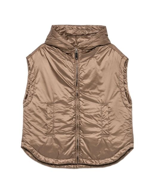 Max Mara Natural Down Vest