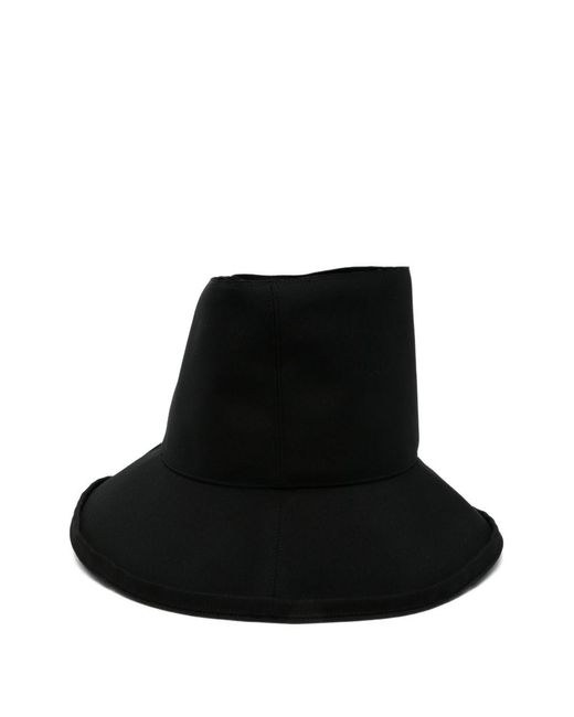 Comme des Garçons Black Wool Bucket Hat