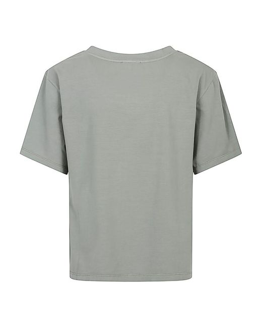 Base London Gray Cotton T-Shirt