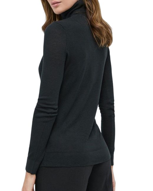 Pullover In Lana di Lauren by Ralph Lauren in Black