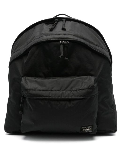 Porter-Yoshida and Co Black Double Pack Daypack Small Backpack for men