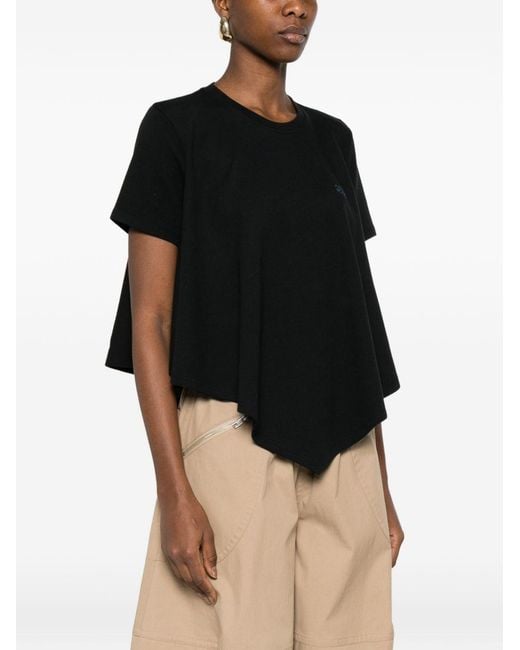 Loewe Black Cape Cotton T-Shirt