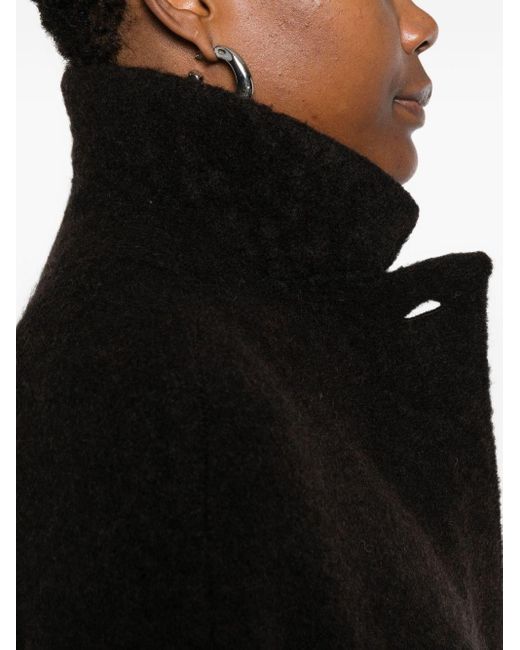 Boboutic Black Wool Coat