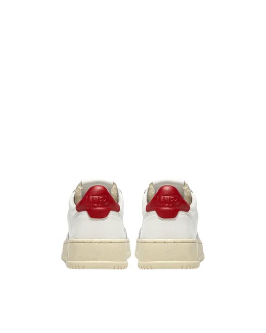 Autry White Sneaker Medalist for men