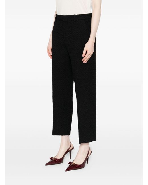 Gucci Black Cropped Trousers