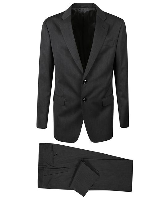 Giorgio Armani Black Suit for men