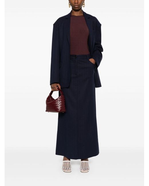 LE SULLY STUDIO Blue Alba Skirt