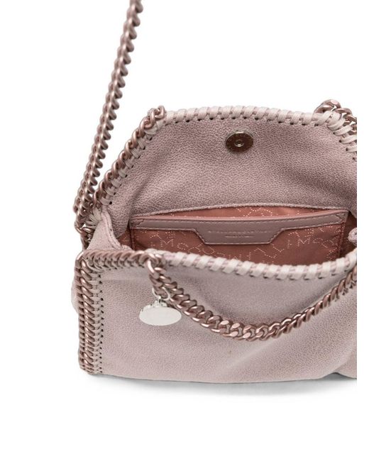 Stella McCartney Pink Falabella Tiny Crossbody Bag