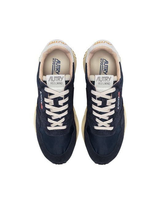 Autry Blue Sneaker Reelwind Low for men