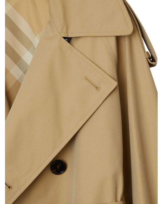 Burberry Natural Cotton Trench Coat