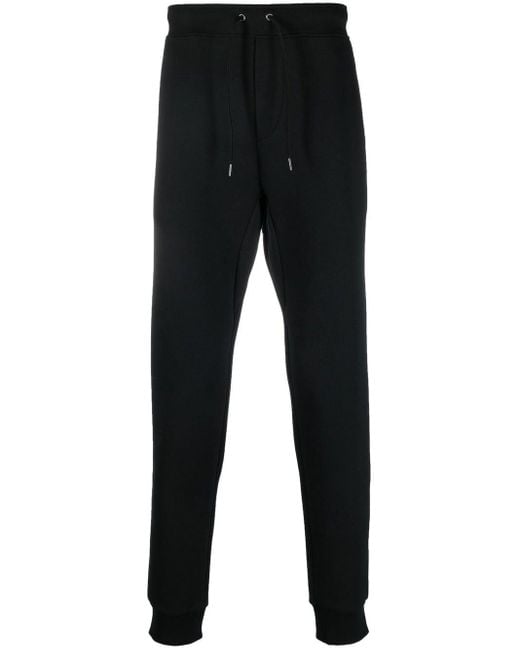 Polo Ralph Lauren Black Embroidered-logo Track Pants for men