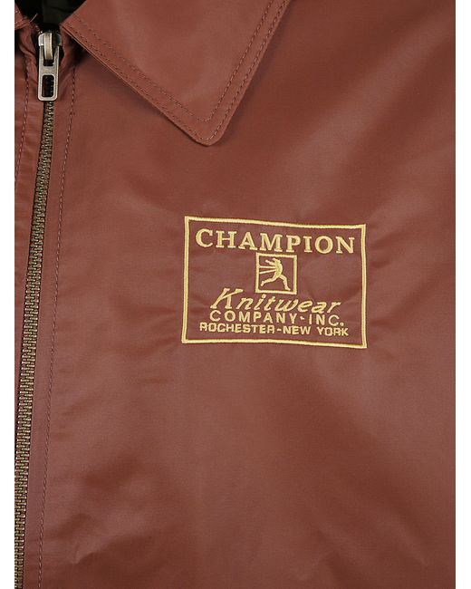 Champion Brown Logo Jacket for men