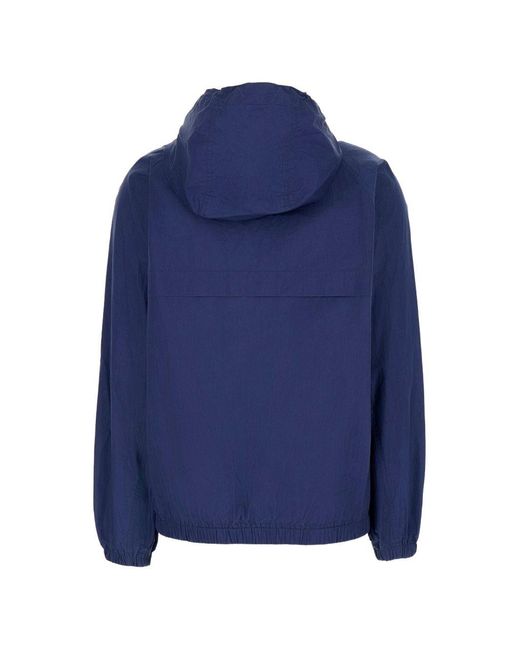 DUNST Blue Windbreaker Blouson Jacket