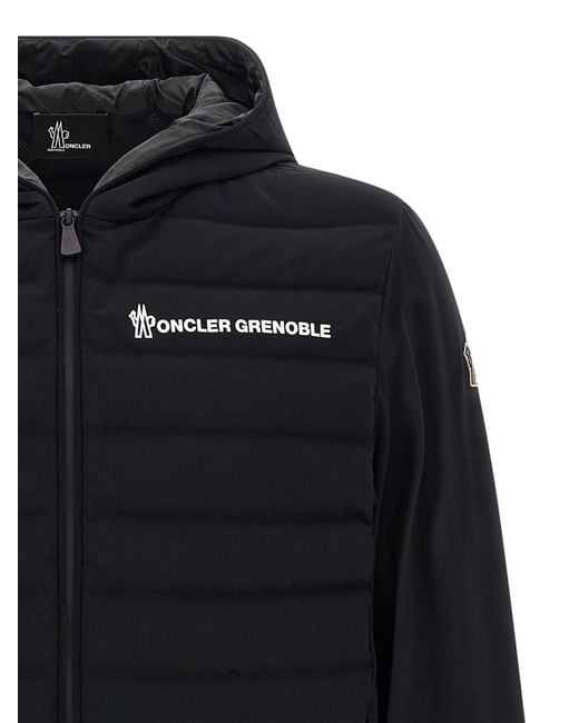 Moncler Blue Zip-Up Cardigan for men