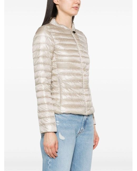 Herno Natural Nylon Short Down Jacket