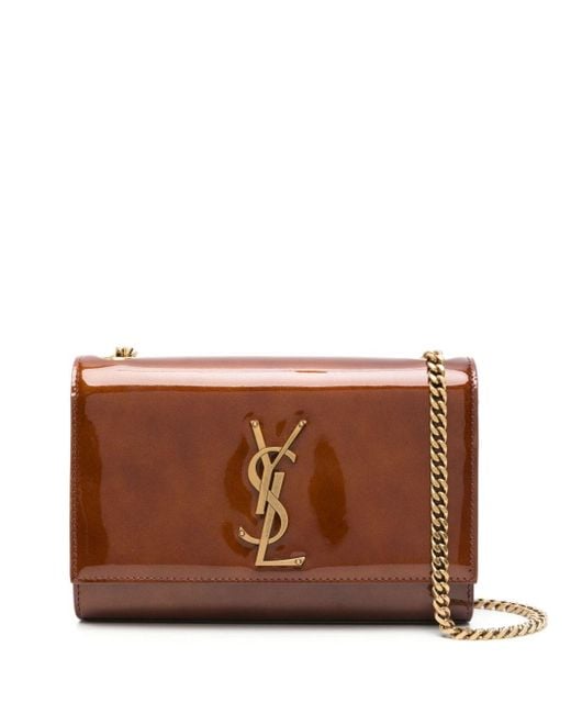 Borsa Kate Piccola di Saint Laurent in Brown