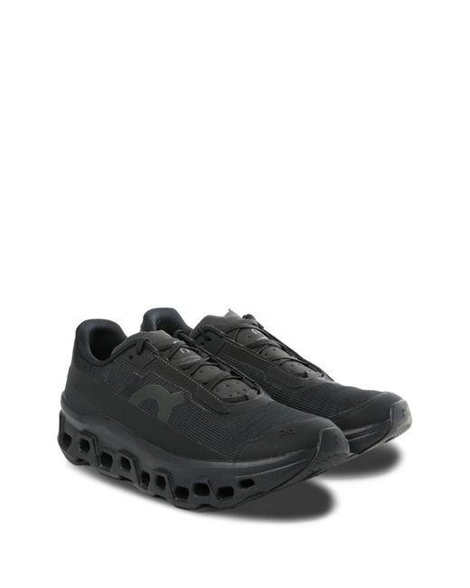 On Shoes Black Cloudmster Void Sneakers for men