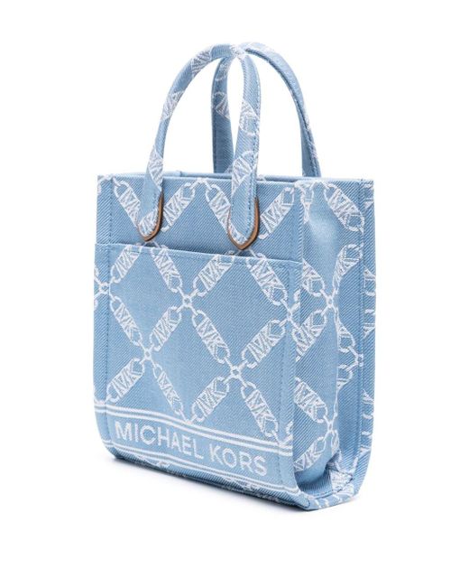 MICHAEL Michael Kors Blue Gigi Shopping Bag
