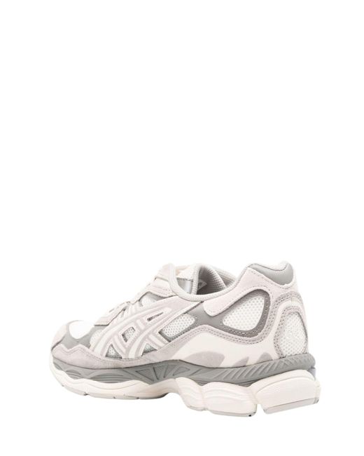 Asics White Gel Nyc Sneakers for men