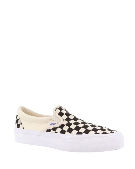Vans White Sneaker Reissue 98 Checkboard for men
