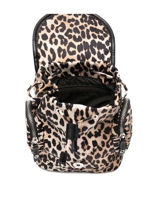 Ganni Black Bucky Nano Backpack