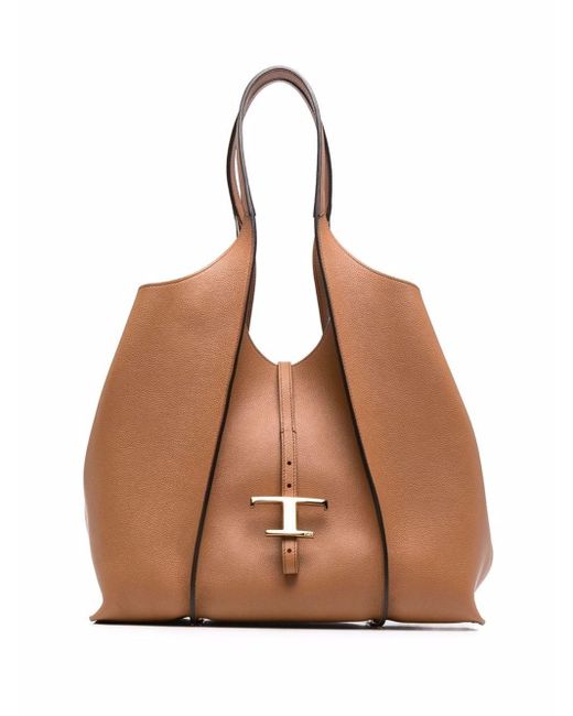 Borsa T Timeless Media di Tod's in Brown