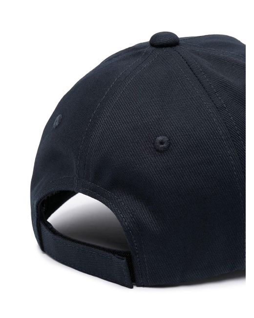 Cappello da baseball con ricamo di Emporio Armani in Blue da Uomo