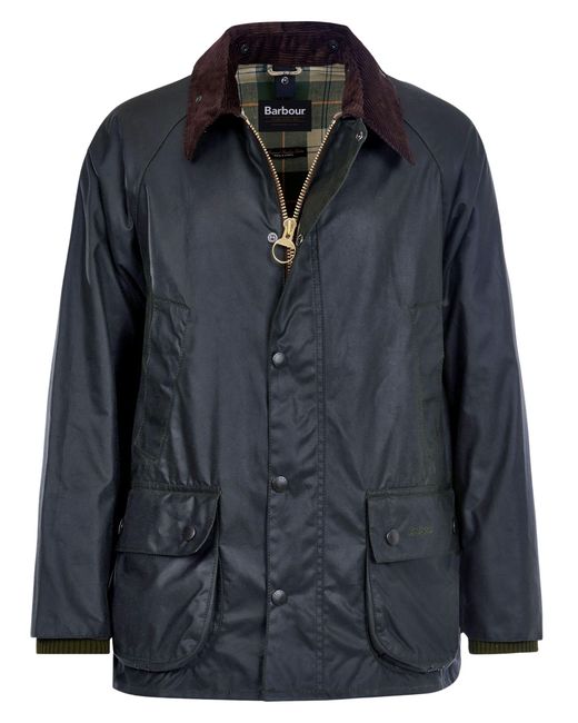 Barbour Black Bedale Wax Jacket for men