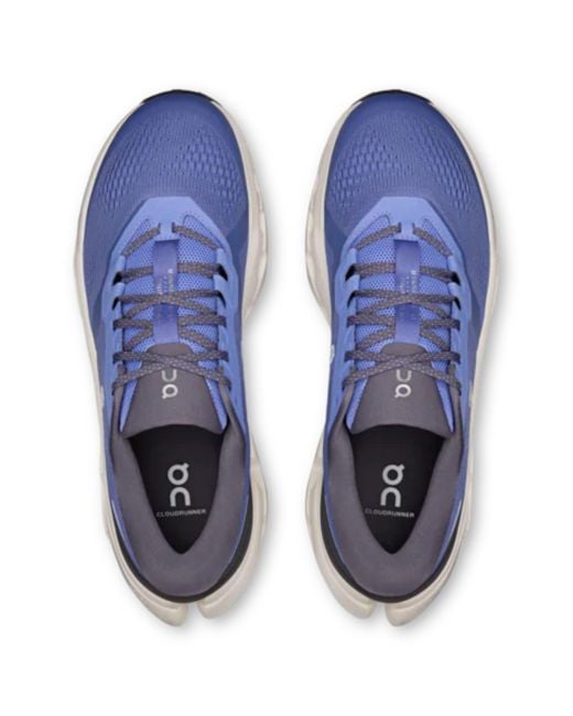 On Shoes Blue Sneaker Cloud Runner 3 for men