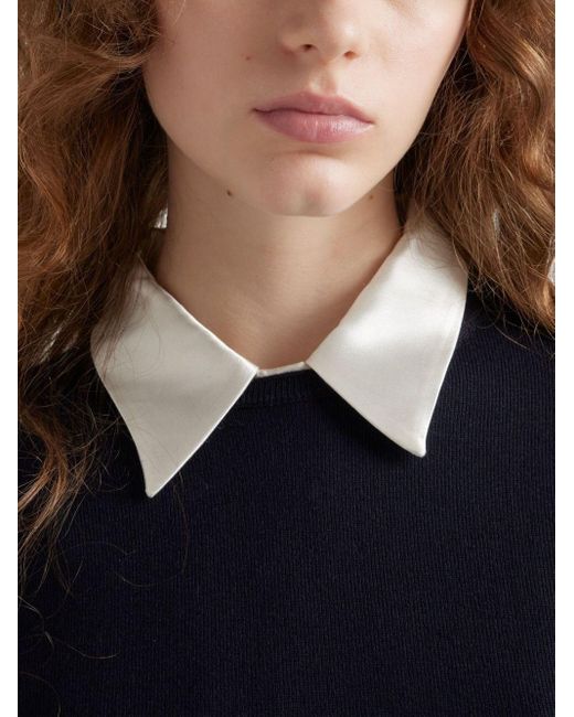 Top di Prada in Blue