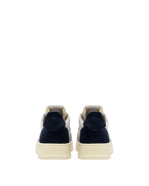 Autry White Sneaker Medalist for men