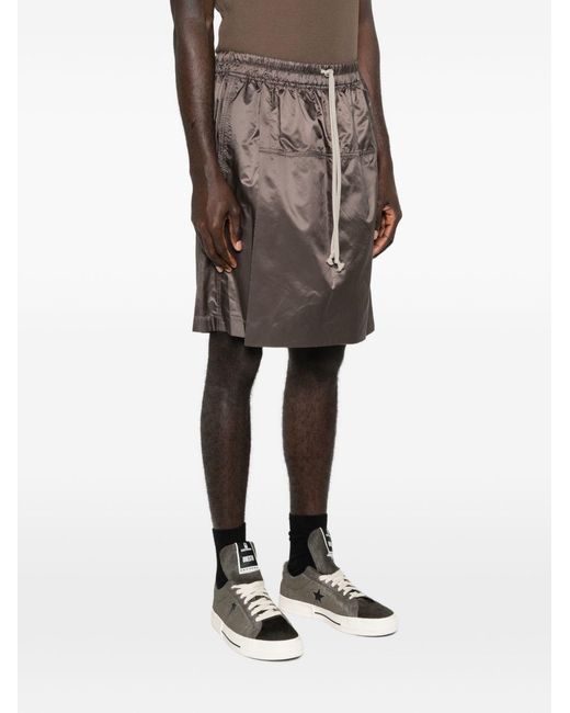 Moncler Brown Nylon Midi Skirt