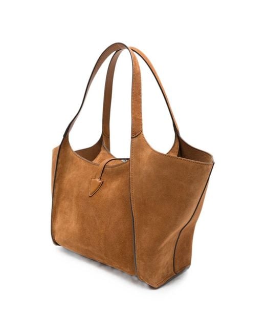 Tod's Brown T-Timeless Small Leather Tote Bag