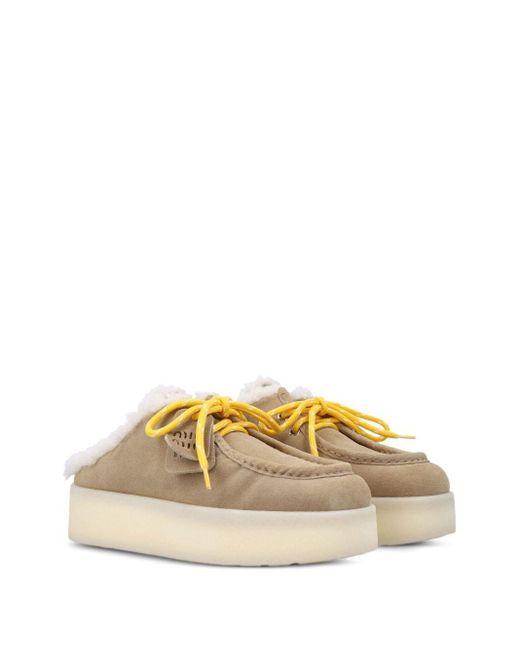Miu Miu Multicolor Suede Leather Slippers