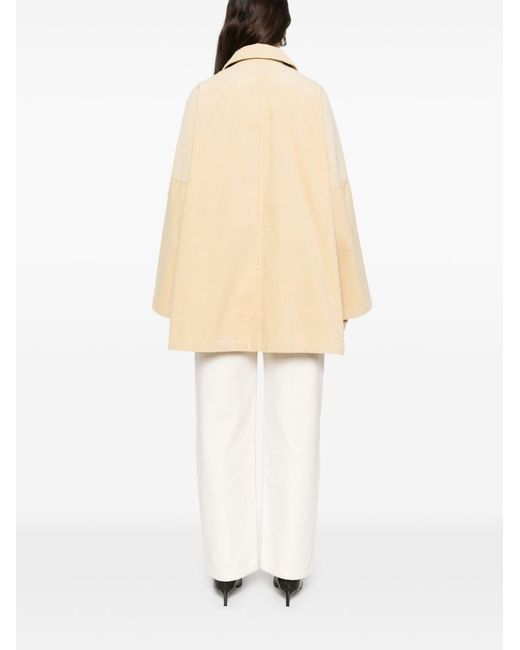 Totême Natural Cotton Overshirt Jacket