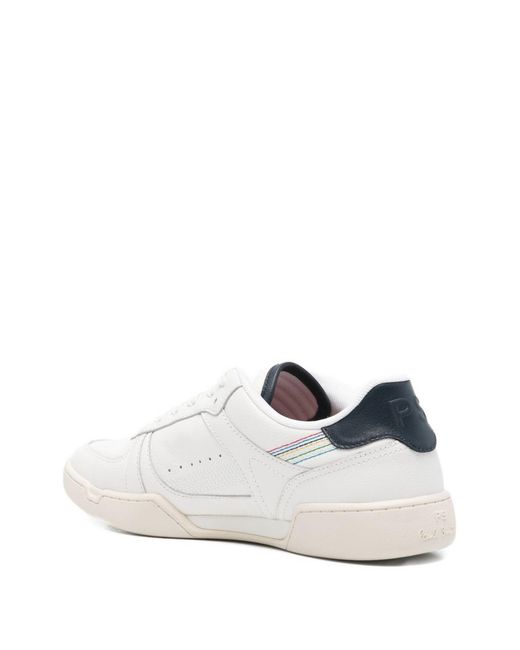 Paul Smith White Leather Sneakers for men