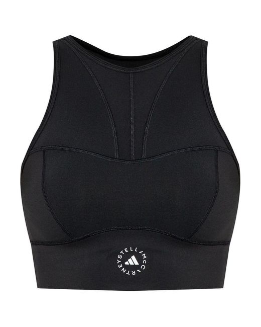 Adidas By Stella McCartney Black Training Top