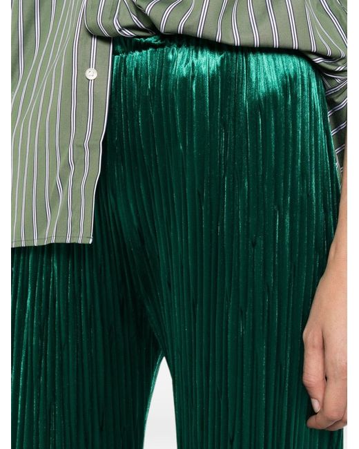 Forte_forte Green Pleated Trousers