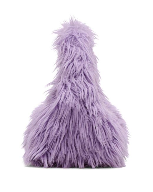 Marc Jacobs Purple The Sack Mini Handbag