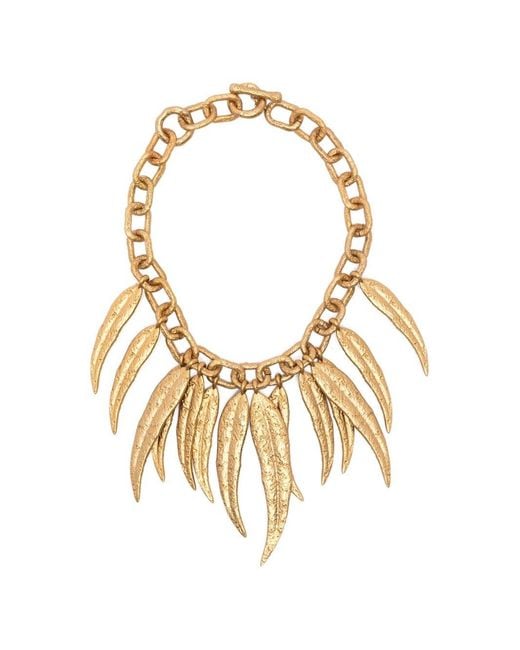 Zimmermann Metallic Mira Charm Necklace