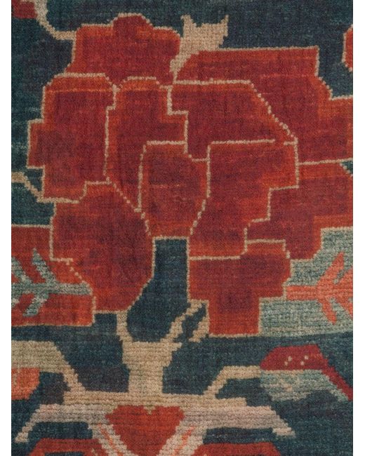 Pierre Louis Mascia Red Cashmere Scarf