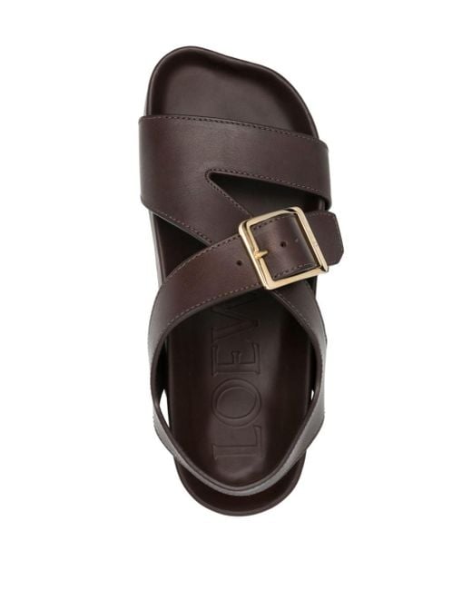 Loewe Loewe Ease Sandals in White for Men | Lyst