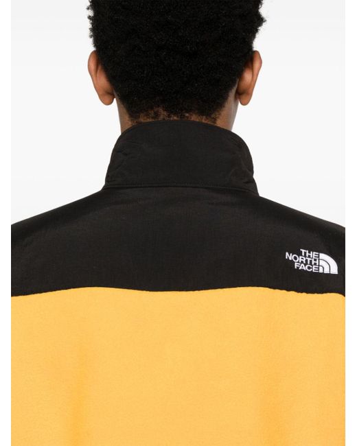 The North Face Black Panelled Fleece Jacket for men