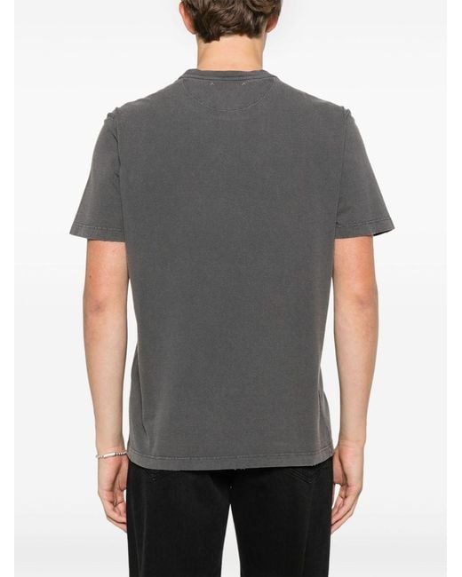 Golden Goose Deluxe Brand Gray T-Shirt Golden for men
