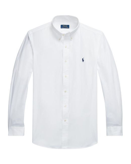 Polo Ralph Lauren White Logo Shirt for men