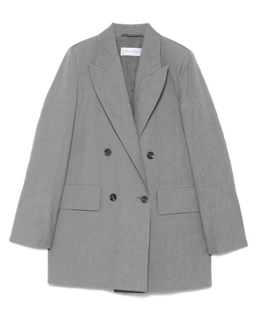 Blazer Abavo di Max Mara in Gray