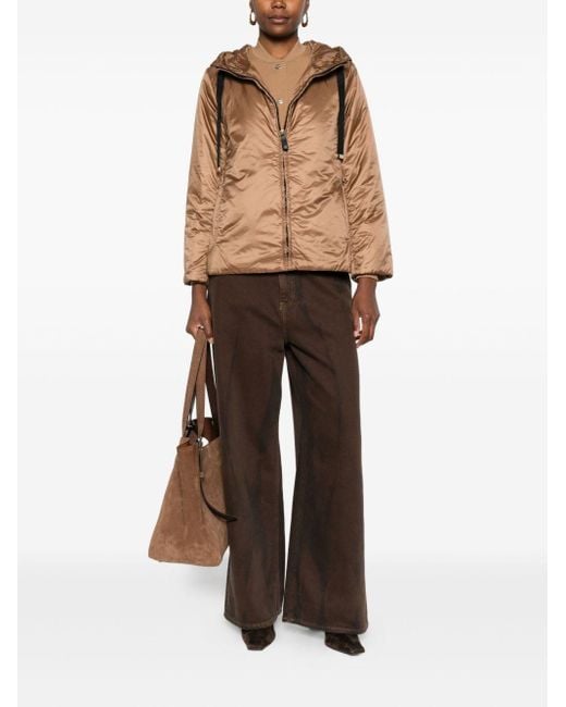 Max Mara Brown Nylon Jacket