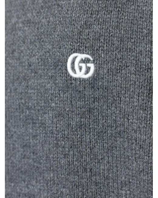Maglione Ricamato- Uomo di Gucci in Gray da Uomo