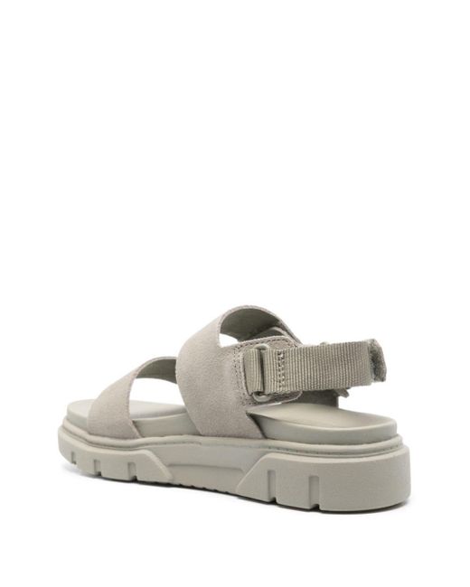 Timberland White Greyfield Suede Sandals